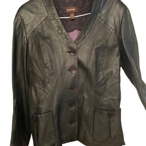 Danier Women’s Size Medium Black Leather  Jacket